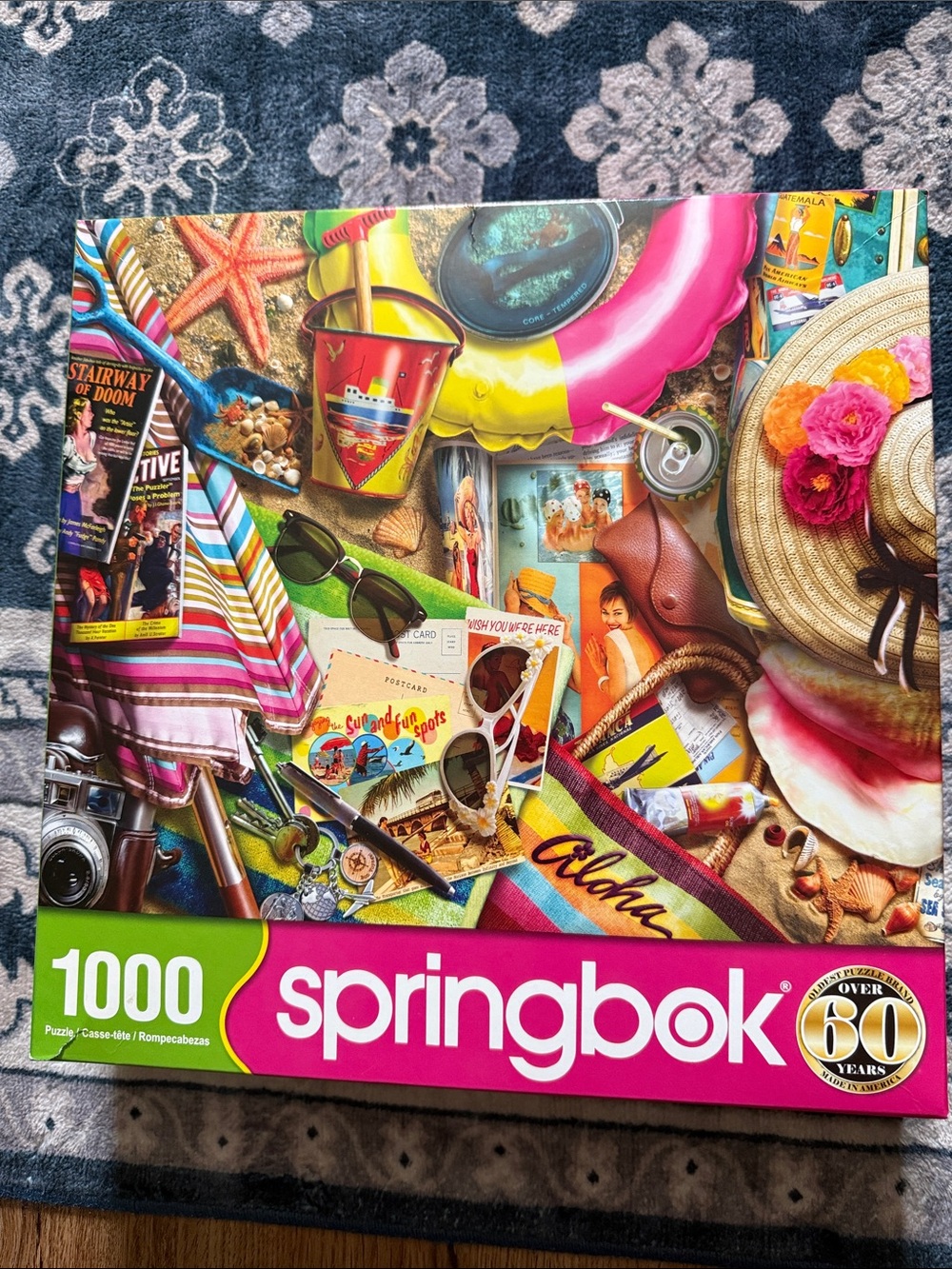 Springbok 1000-Pieces- Nostalgic Vacation